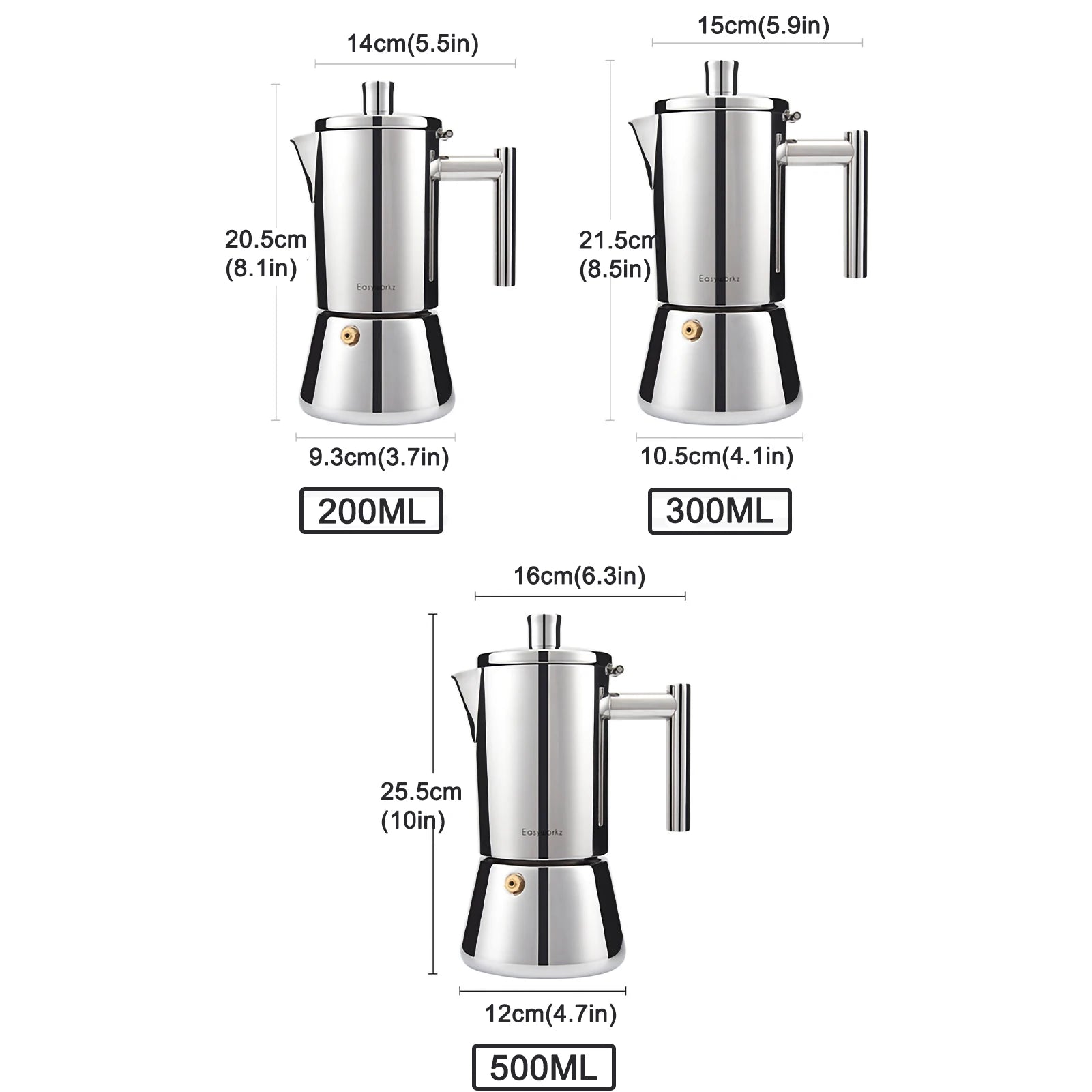 BrewMaster Moka Coffee Pot