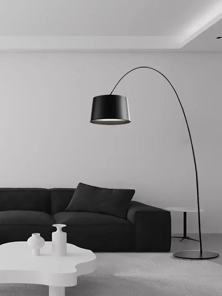 "Nordic Arc" Minimalist LED Floor Lamp