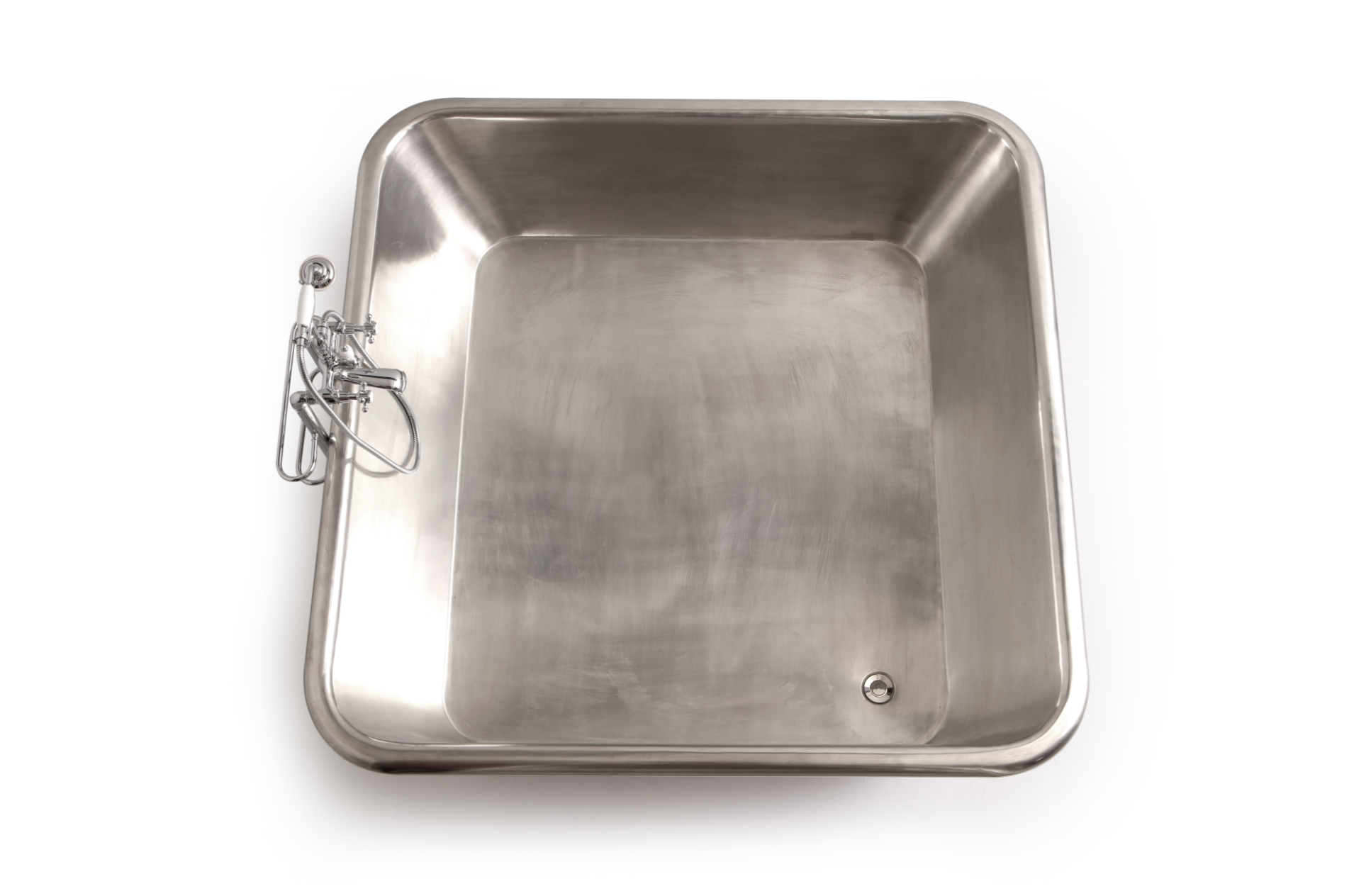 Square Tin Copper Bathtub