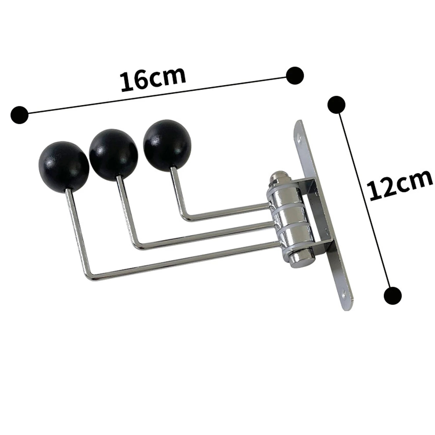 Vintage Korean Coat Hook Decoration – Solid Wood & Iron Multifunctional Hook