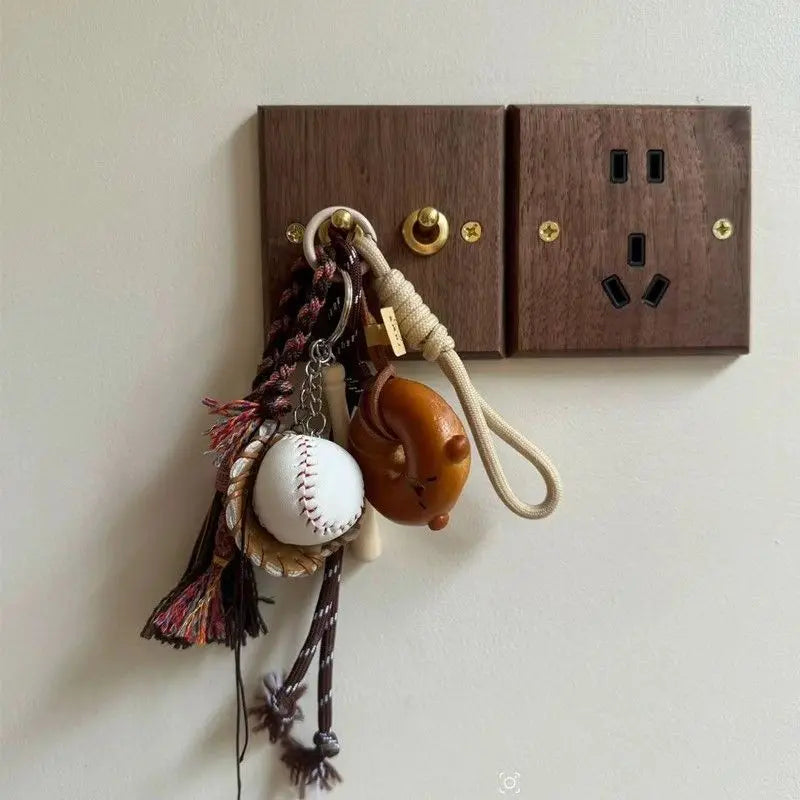 Sweet Sporty Charm Keychain