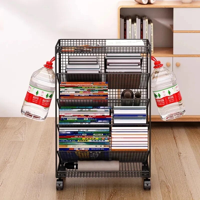 SkandiShop Enkel Liten Bokhylla