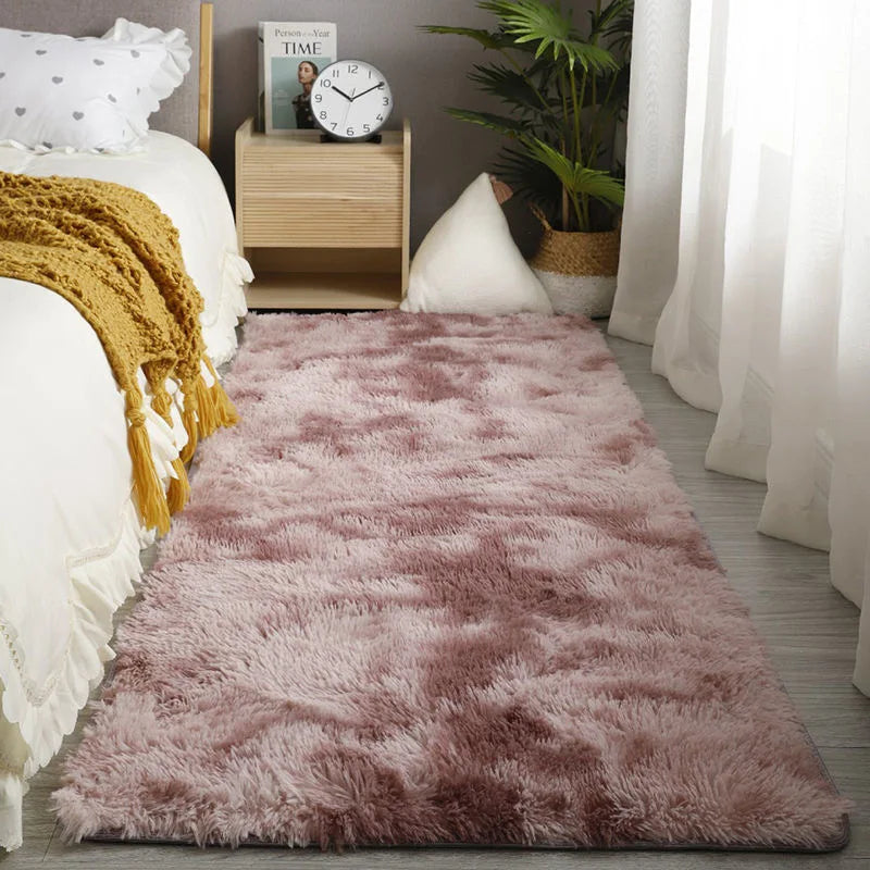 Dreamy Soft Pink Fluffy Rug