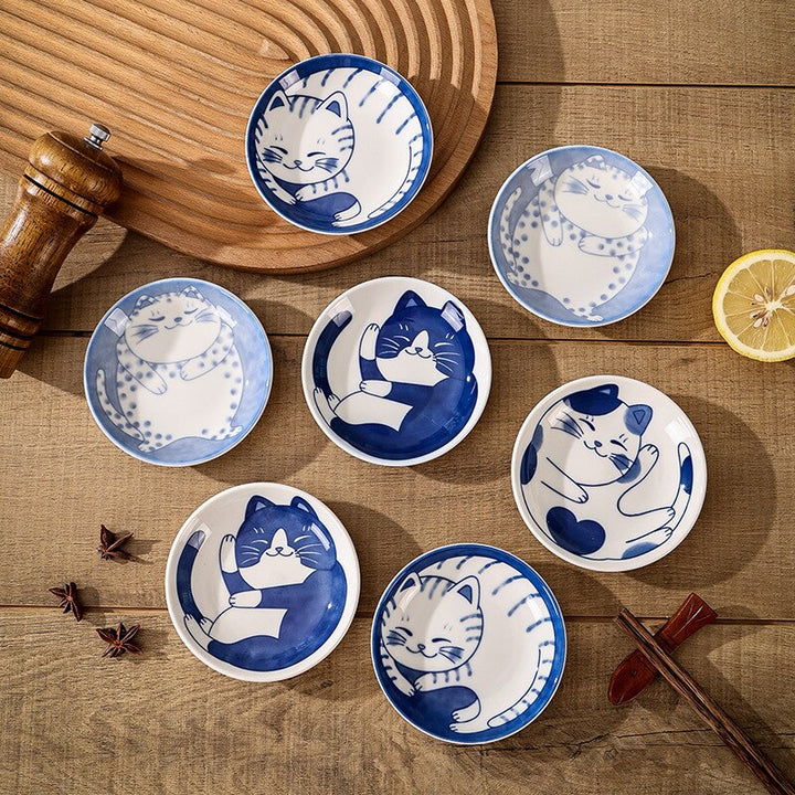 SkandiShop Japanese Style Ceramic Plates