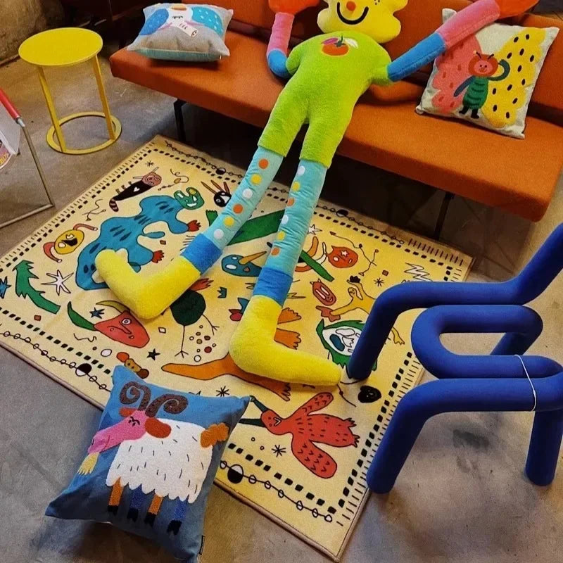 PlayfulGraff Cartoon Art Rug | Colorful Kids | SkandiShop – SkandiShop