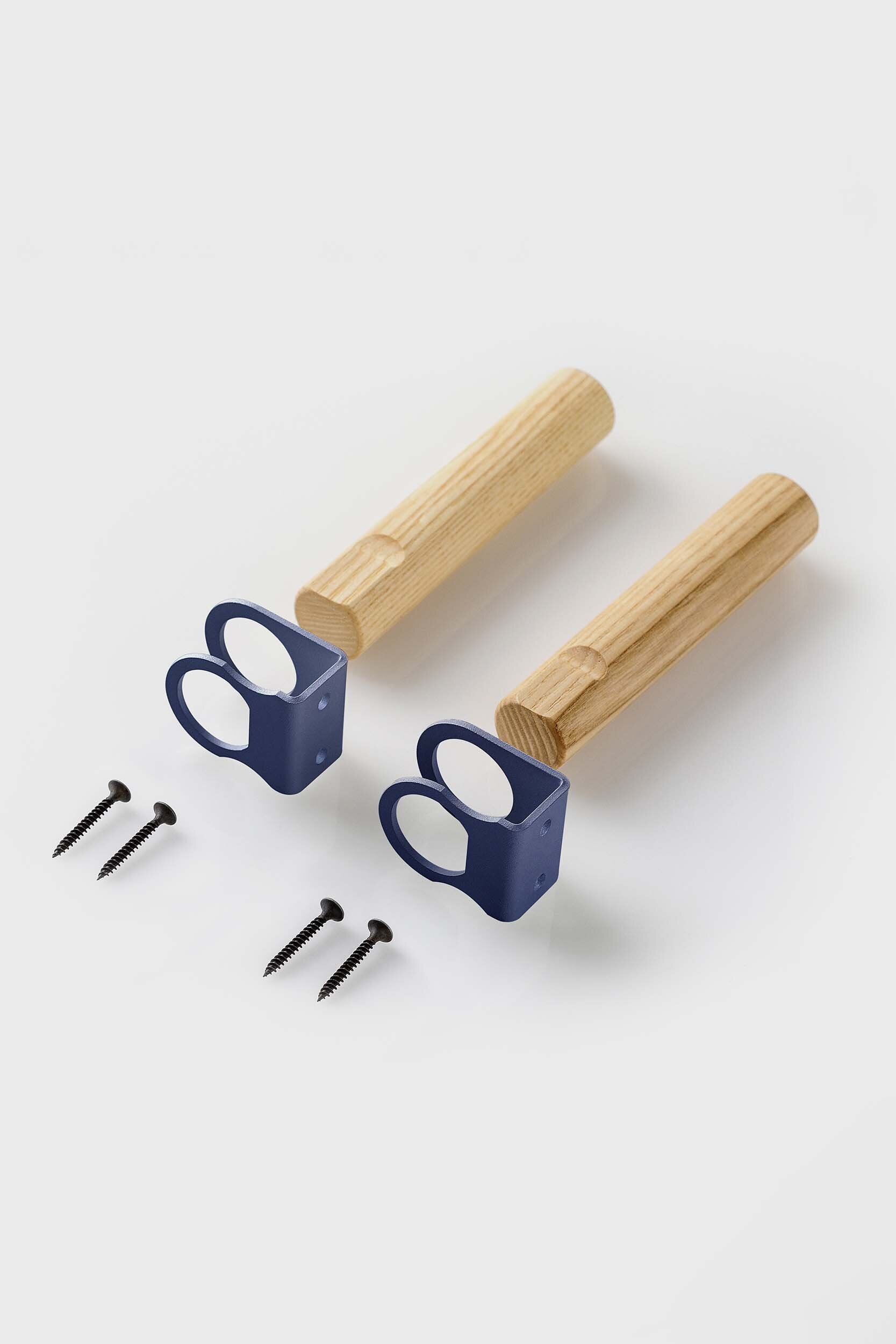 Torch Wooden Hook Rack