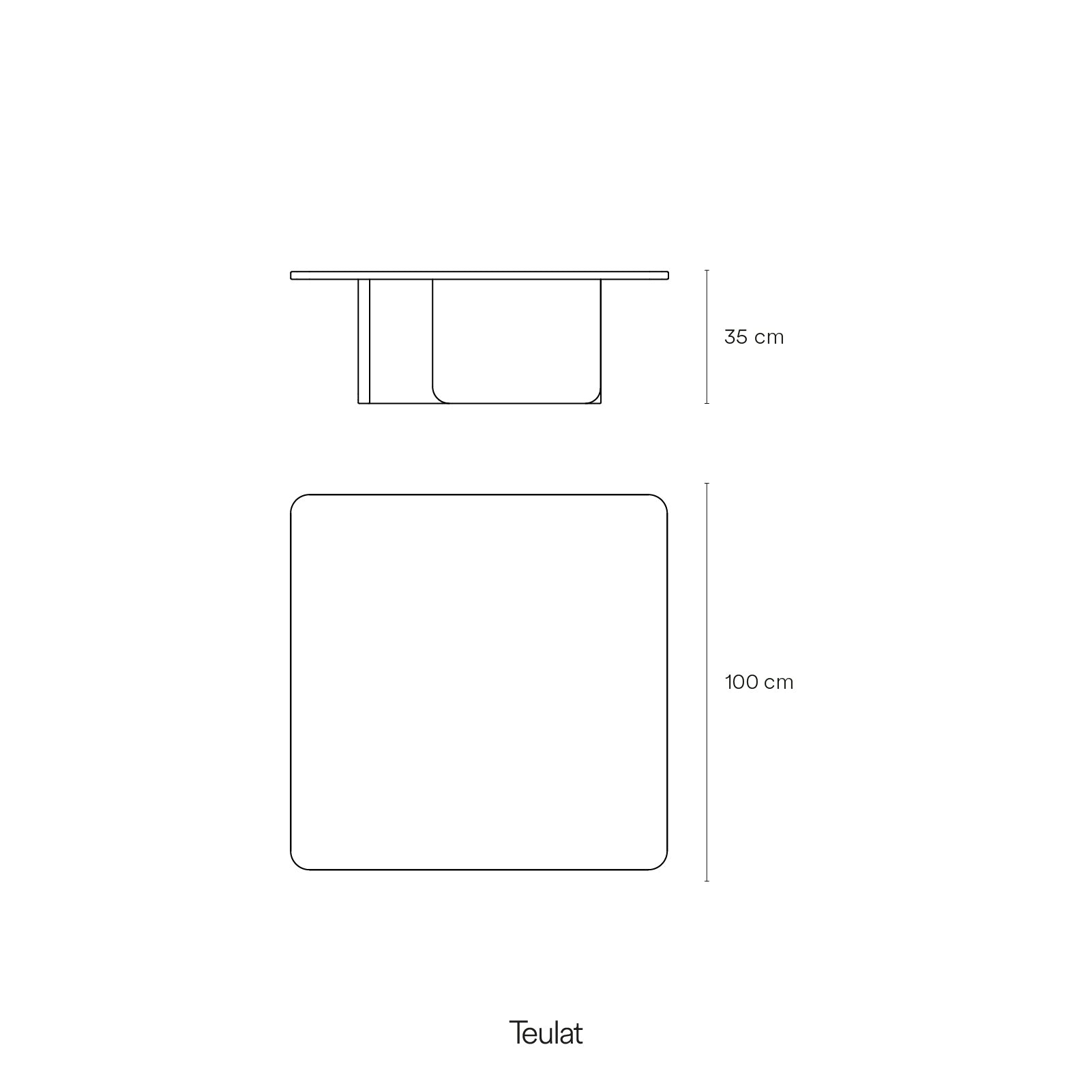 Soffbord Arq Ljus Natur
