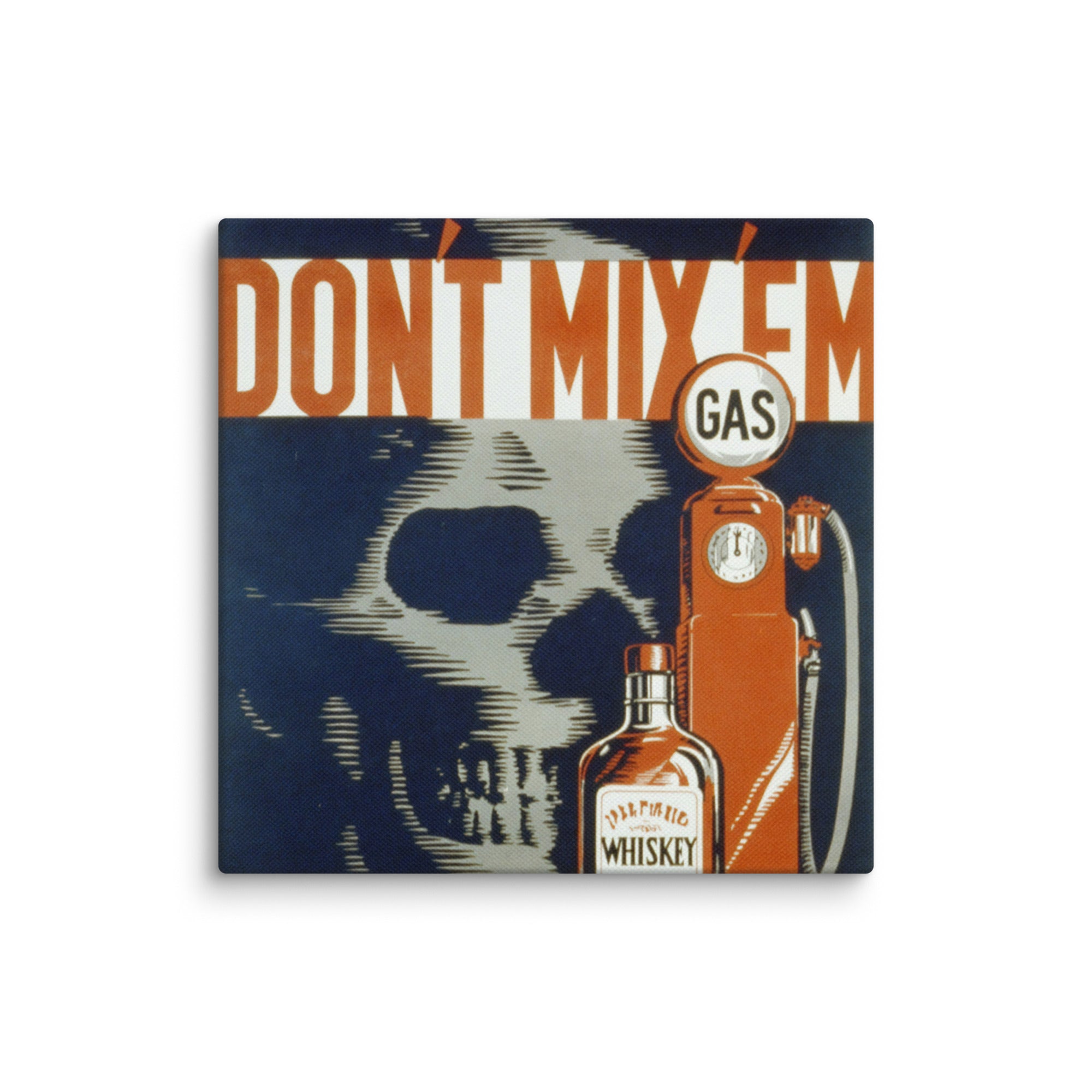 Dont mix them - old propaganda poster