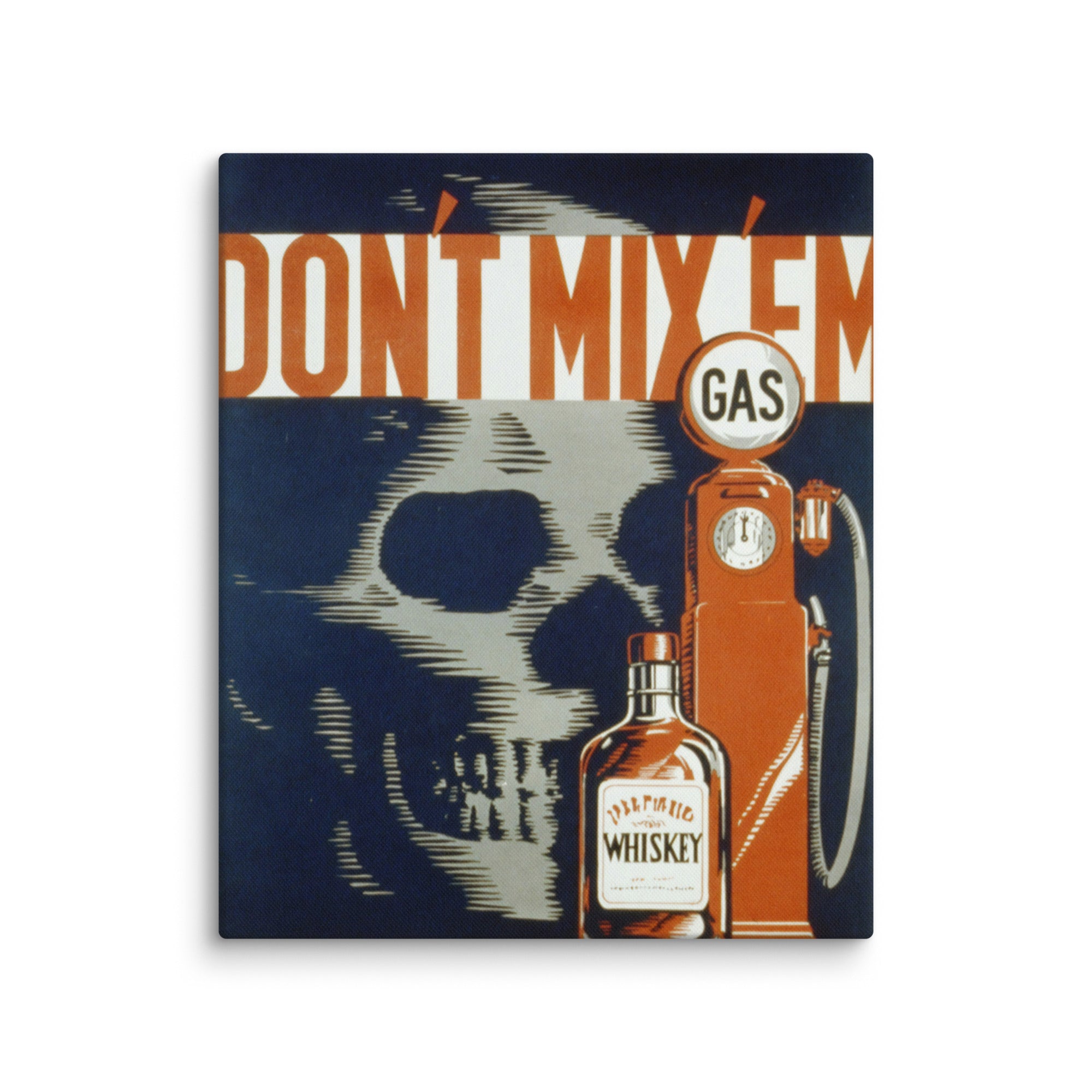 Dont mix them - old propaganda poster