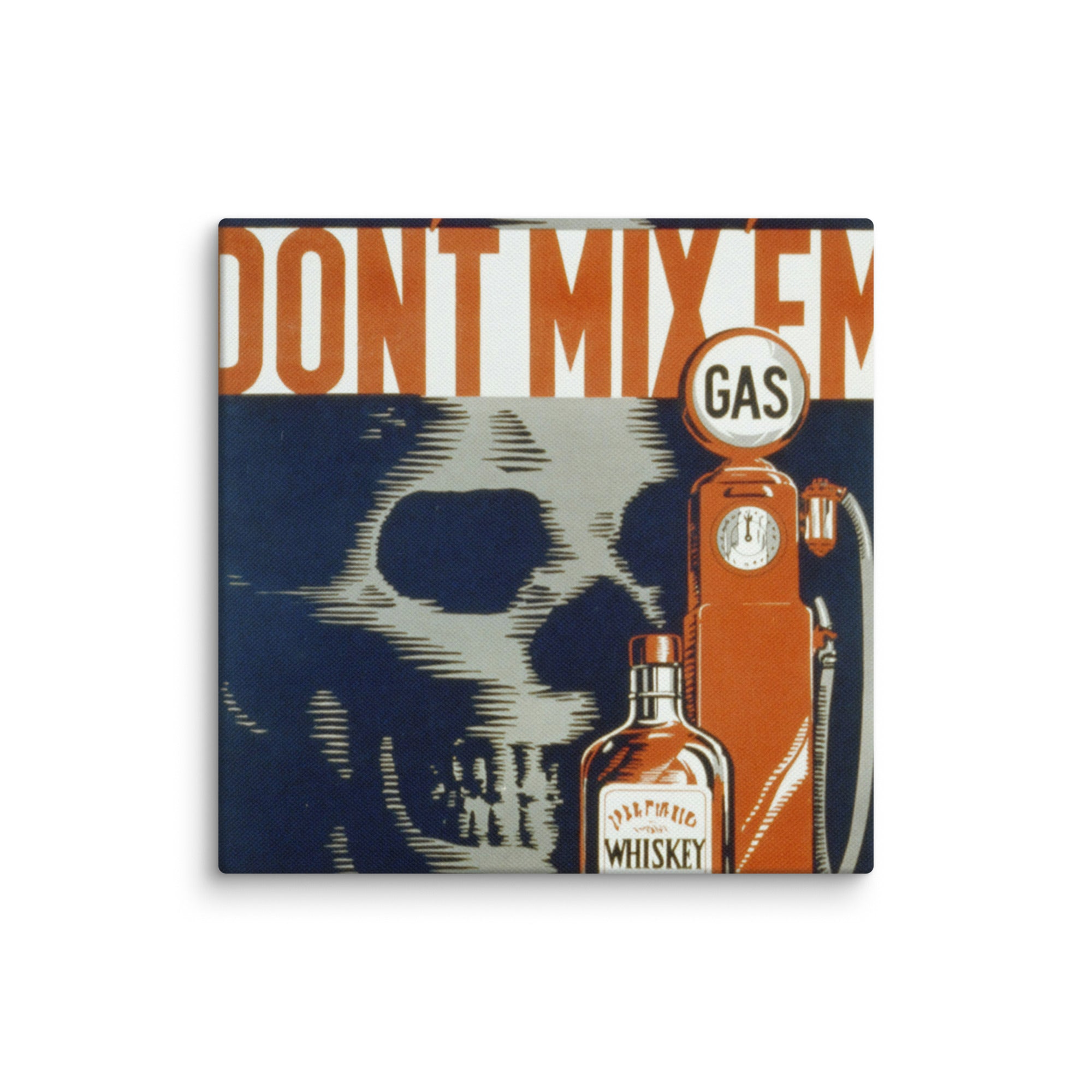 Dont mix them - old propaganda poster