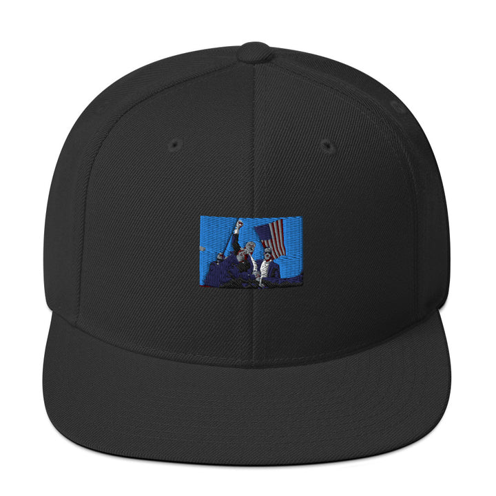 Trump raising his fist - cap