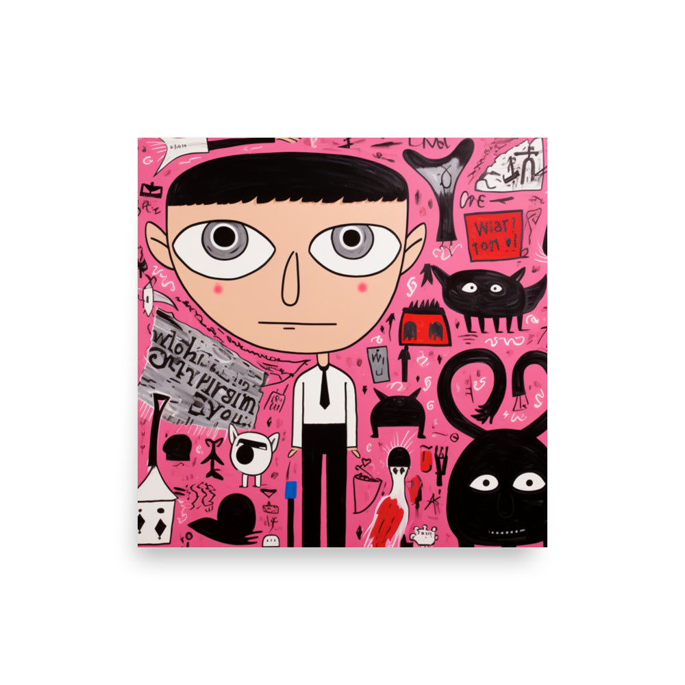 SkandiShop Chaos Poster