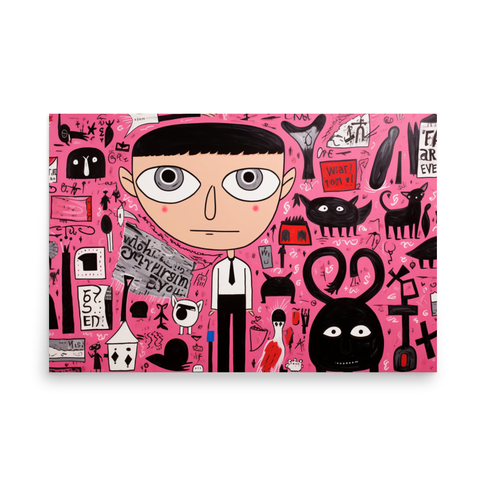 SkandiShop Chaos Poster