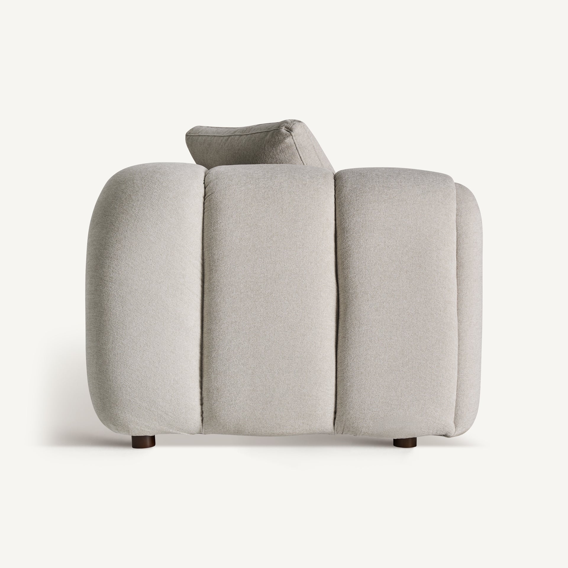 Grey Corner Sofa Module - Modern Modular Seating