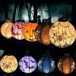 10inch Pumpkin lantern paper Halloween lanterns