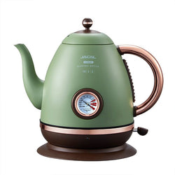 220V 1500W Retro 304 stainless steel electric kettle fast boiling teapot with thermometer