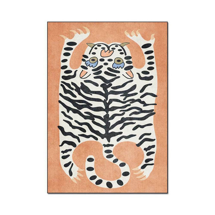 Flannel Tiger Rug