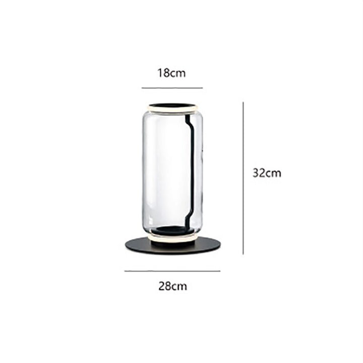 SkandiShop Nordic Minimalist Glass Shade Led