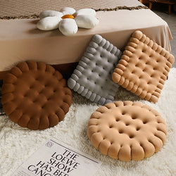 Real life Biscuit Shape Plush Cushion