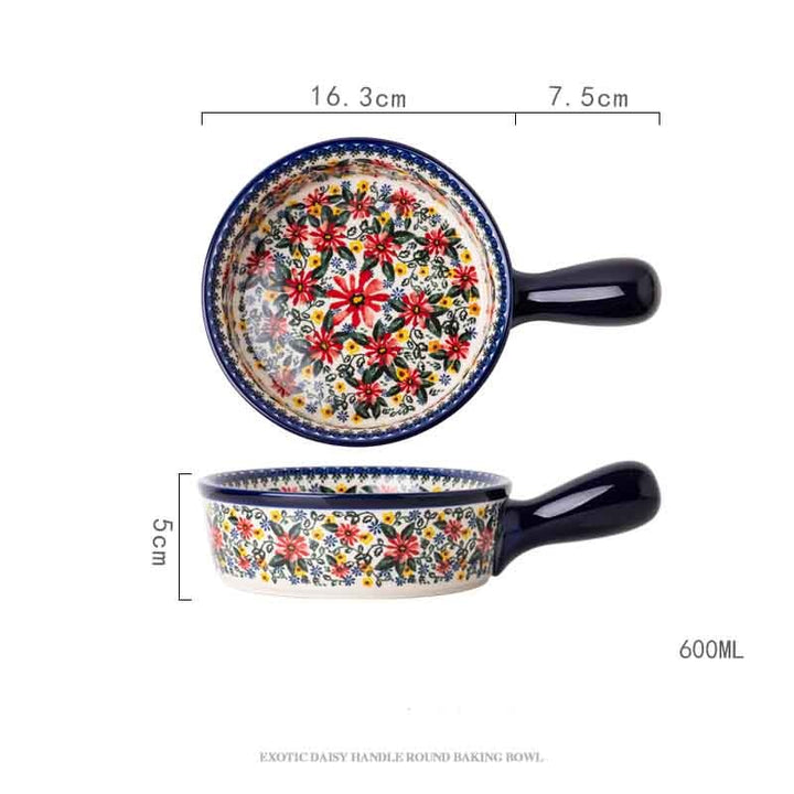 SkandiShop Retro Ceramic Bakeware