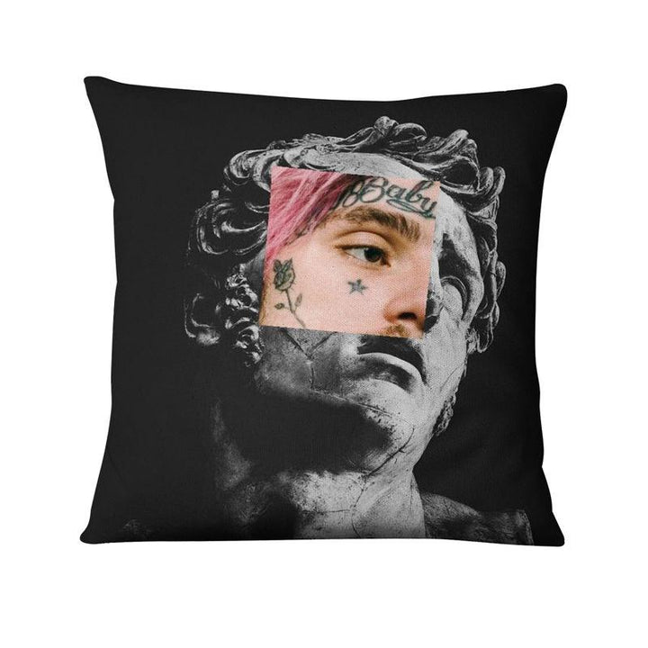 Abstract Artistic Figures Poster Printed Pillowcase