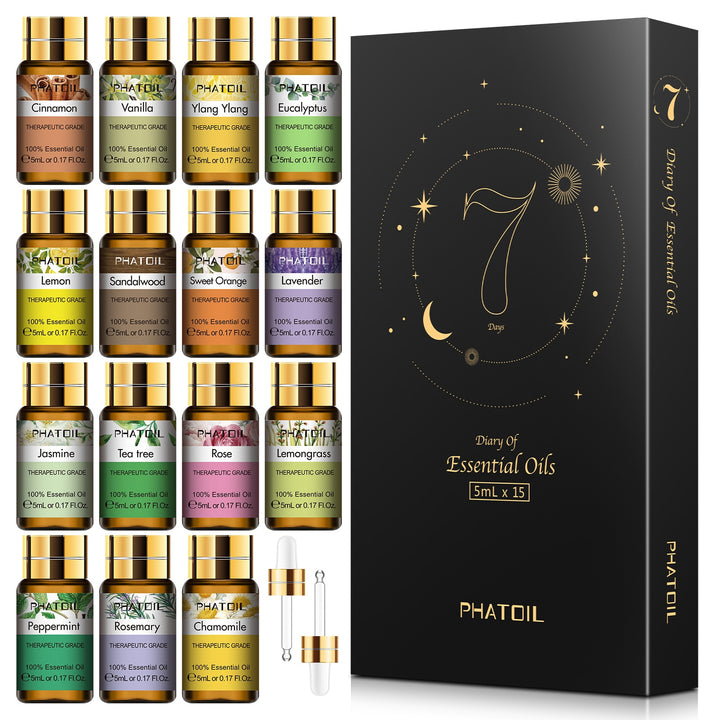 Pure Essential Oils 15pcs Gift Set