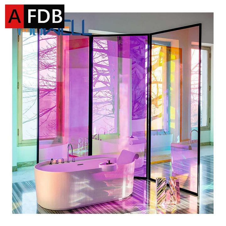 Rainbow Color Dichroic Window Film