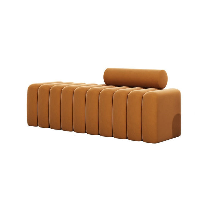 SkandiShop Abba velvet stool