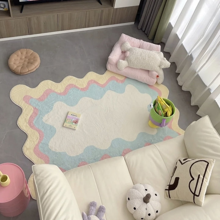 SkandiShop Better Days Colorful rug