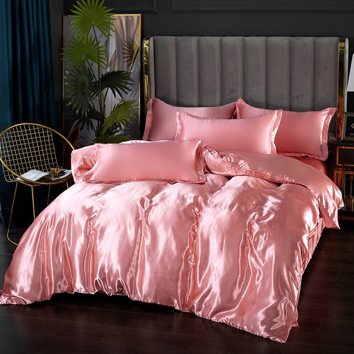Mulberry Silk Bedding Set with Duvet Cover
