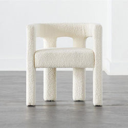 Geo Wabi-sabi Style Fabric Lounge Chair