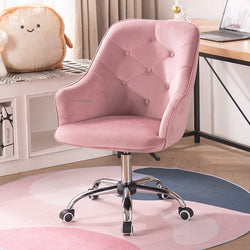 SkandiShop velvet Office Chair