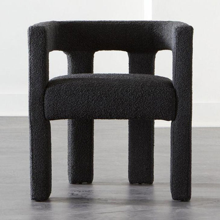 Geo Wabi-sabi Style Fabric Lounge Chair