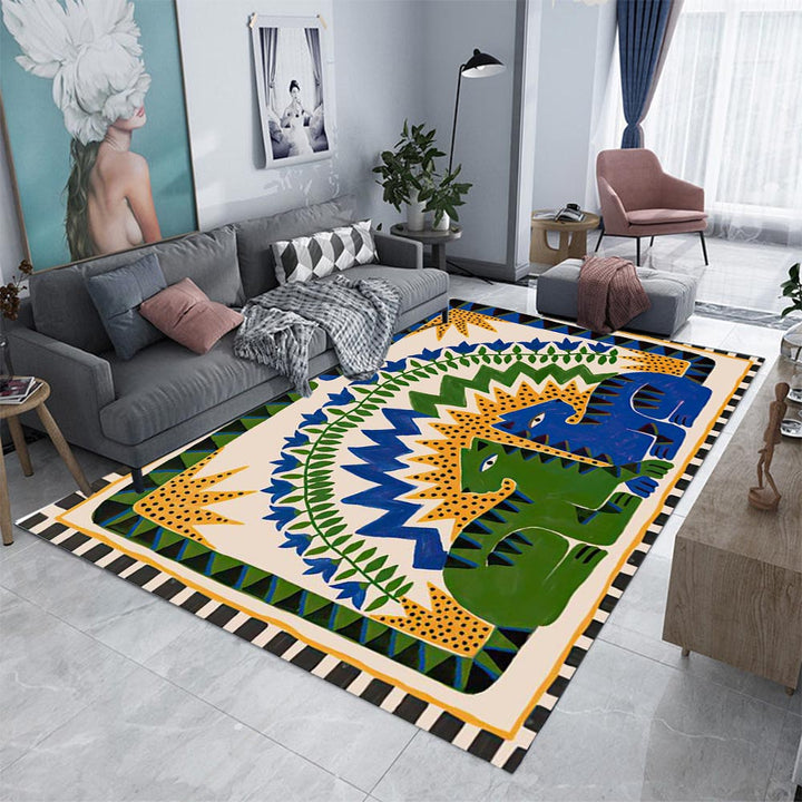 Peruvian styled psychedelic Rug
