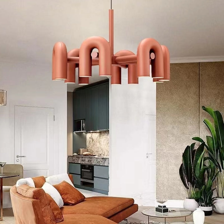 Pipe Chandelier