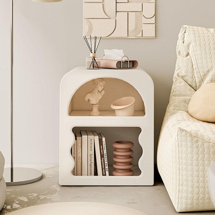 SkandiShop Bedroom Bedside Table Vomba