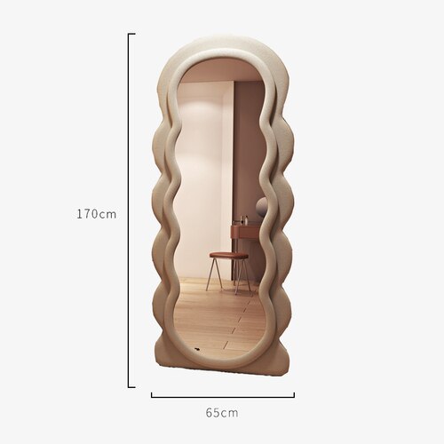 SkandiShop Irregular Aesthetic Full Body Mirror