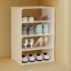 Shoe shelf partitions
