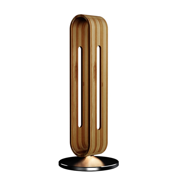 Bamboo Wood Headsets Storage