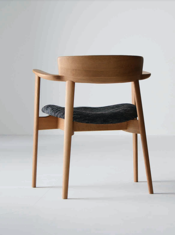 Nissin Oak chair with arm rests