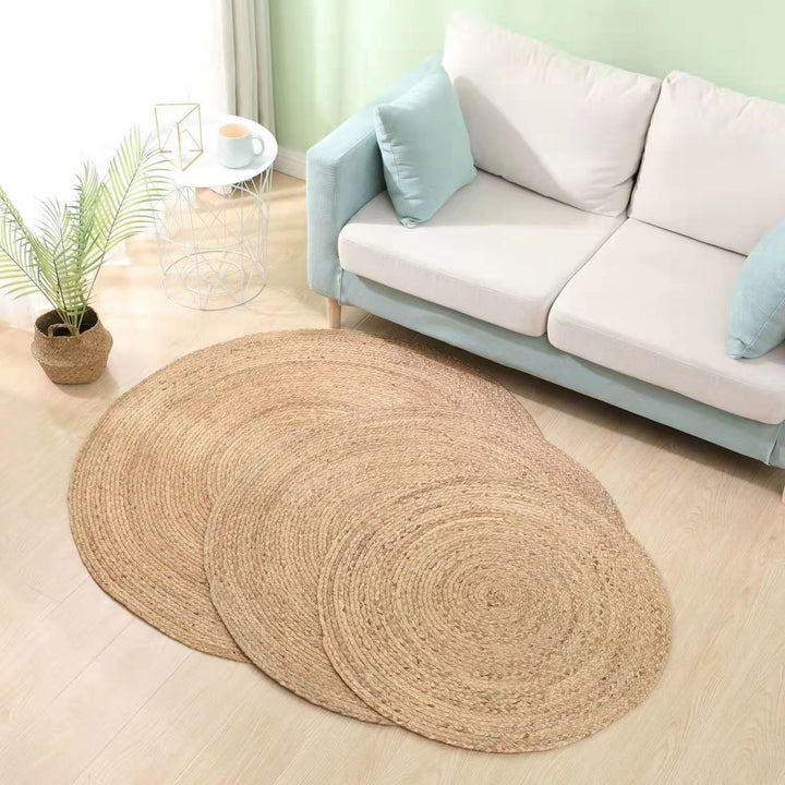 Water Grass Hand-woven Carpet Jute