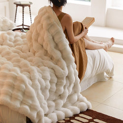 Tuscan Imitation Fur Blanket