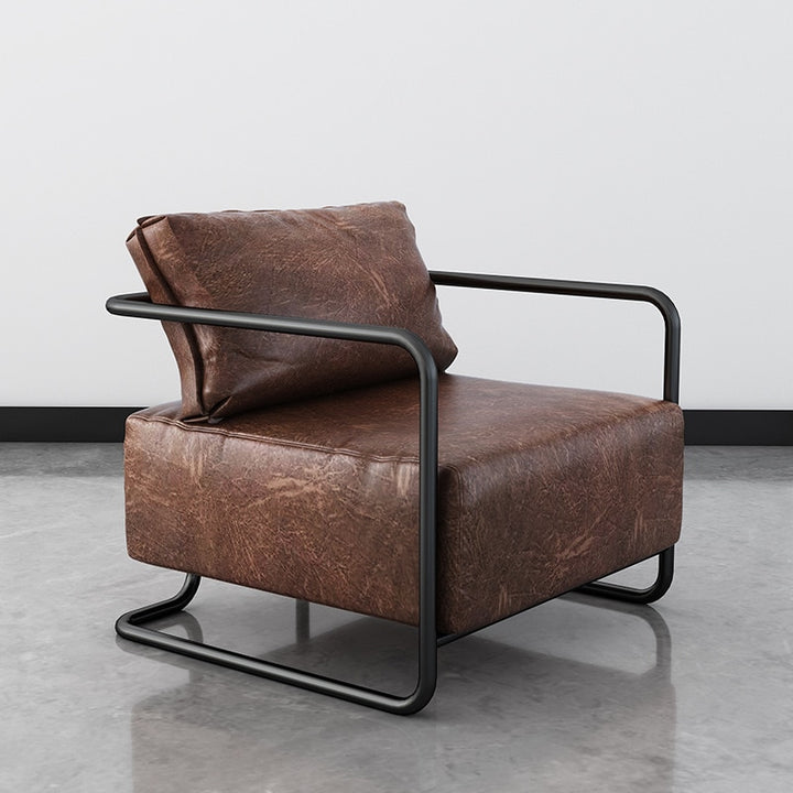 Texan Single Leather Chair