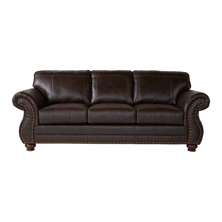 Tariq 91'' Round Arm Sofa with Reversible Cushions