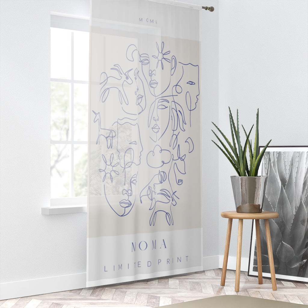 MOMA Window Curtain