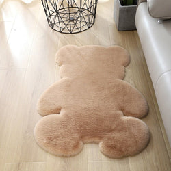 Bear rug super soft carpet - SkandiShop