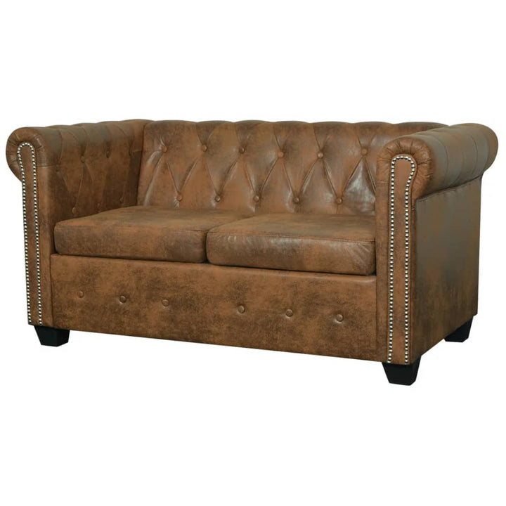 Chesterfield 2-seat sofa - SkandiShop