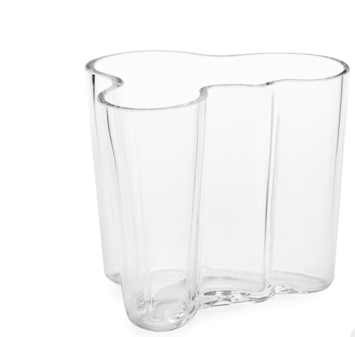 Clear Alvar Aalto Vase - SkandiShop