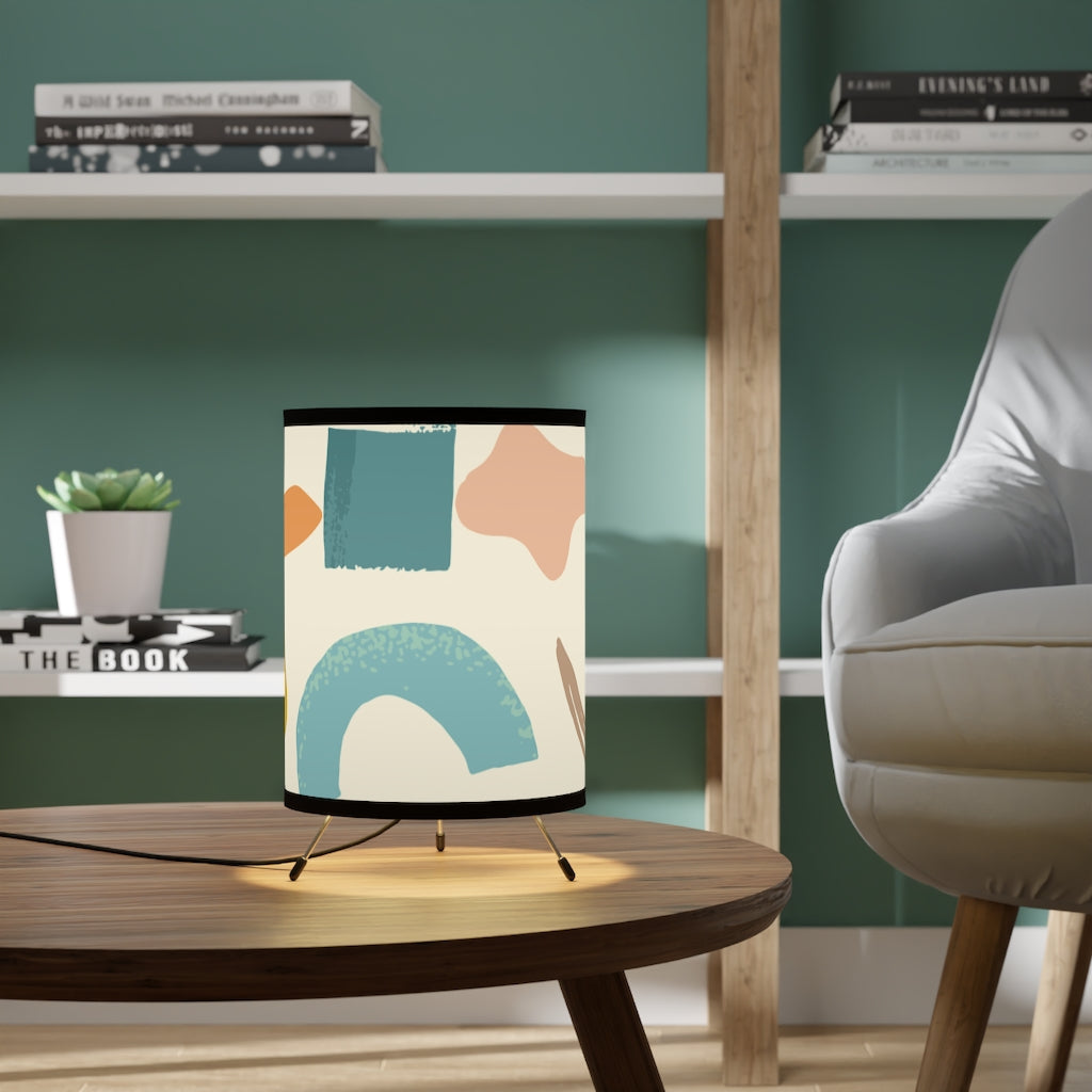 DANIELLA Lamp with High-Res Printed Shade, US/CA plug