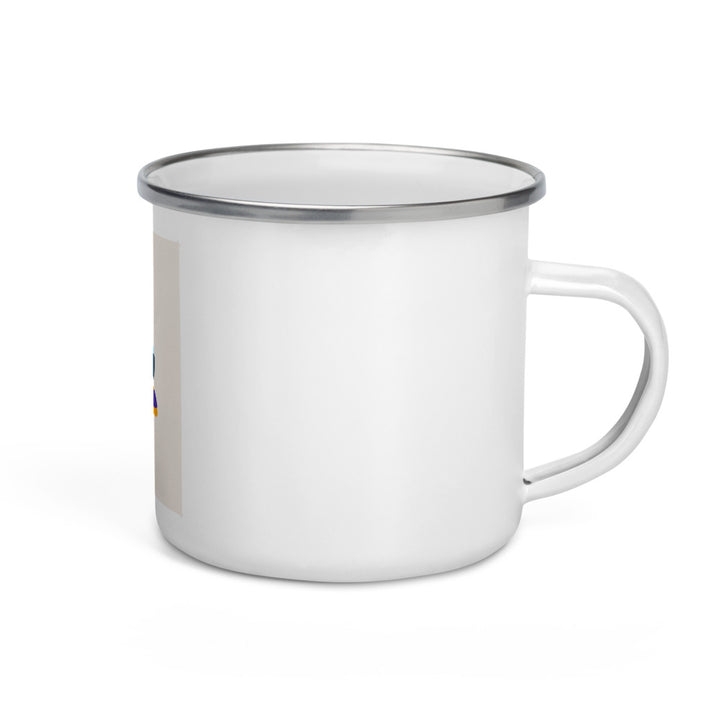 Hiking Enamel Mug